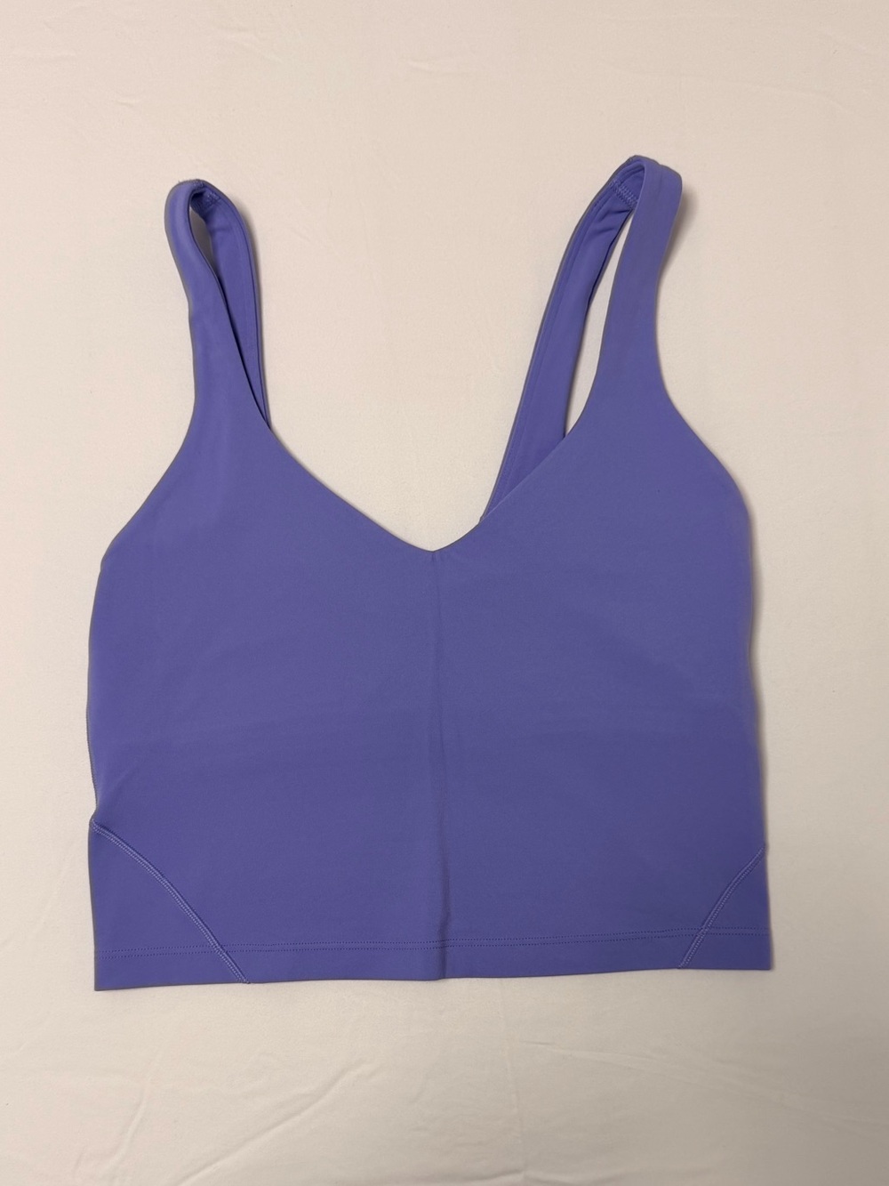 lululemon athletica V-Neck Crop Tank - Lavender Purple